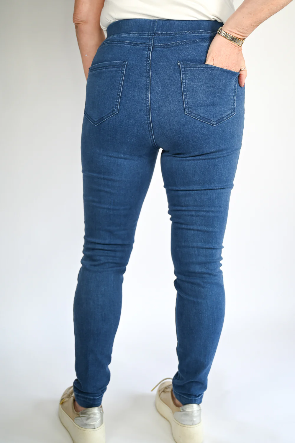 Denim Super-Stretch Jeggings - PINNS - 395T - Image 4