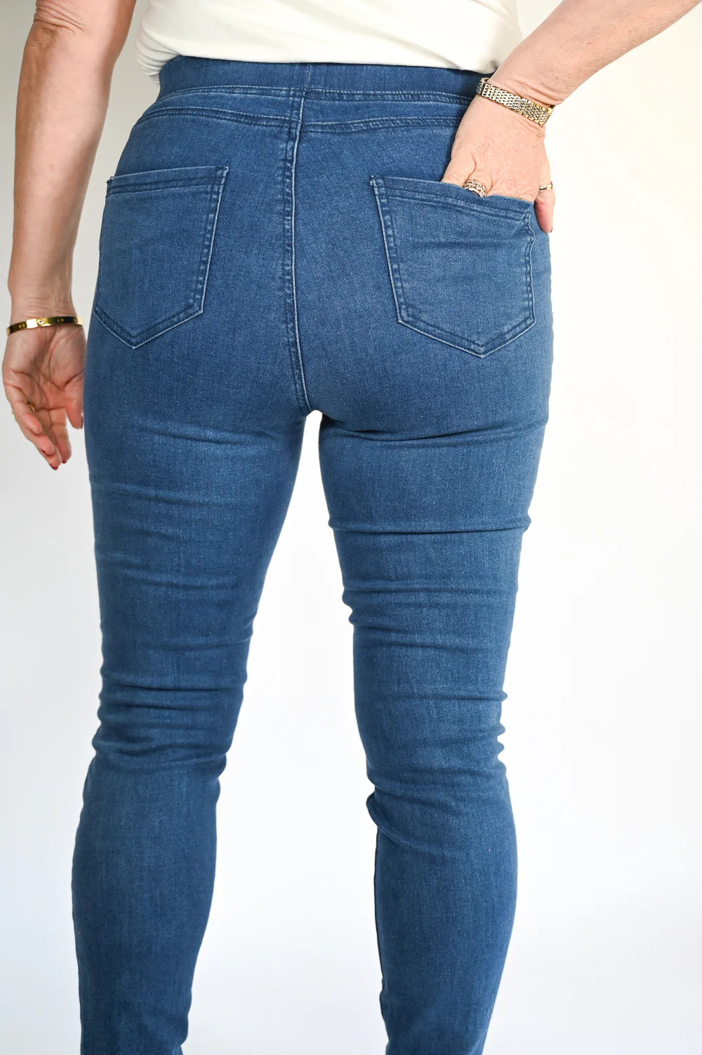 Denim Super-Stretch Jeggings - PINNS - 395T - Image 5