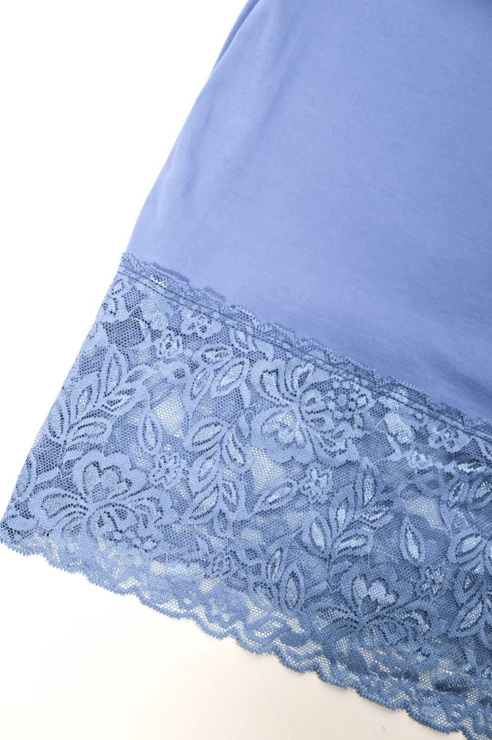 Large Lace Hem Vest Top - Image 6