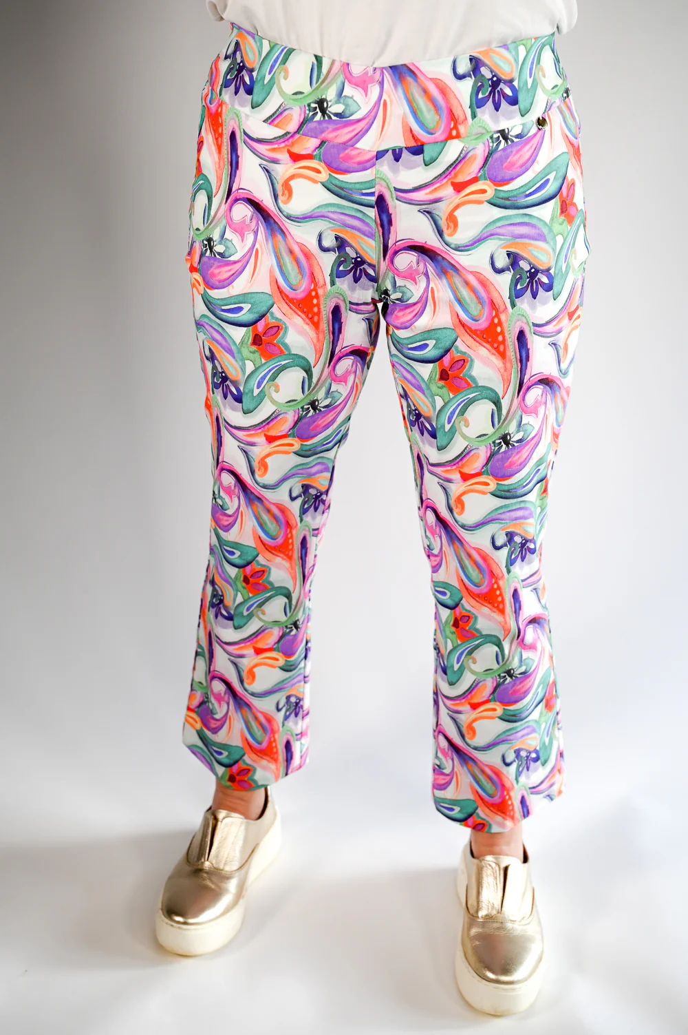 Stehmann Floral Printed Trouser - INA16 - 650 - Image 3