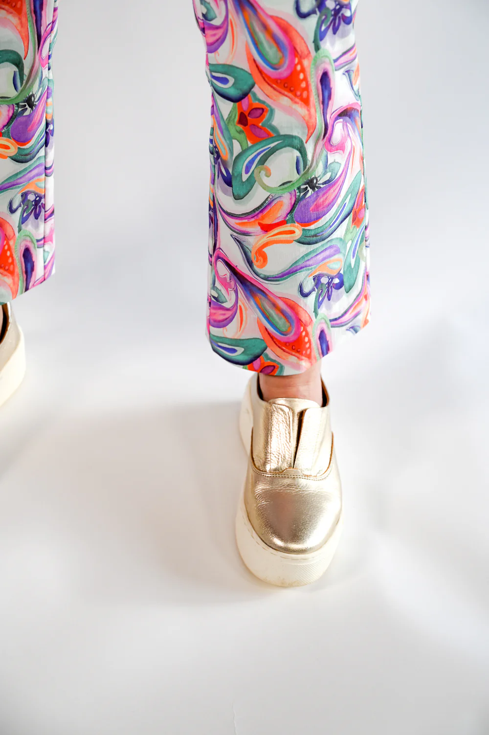 Stehmann Floral Printed Trouser - INA16 - 650 - Image 7