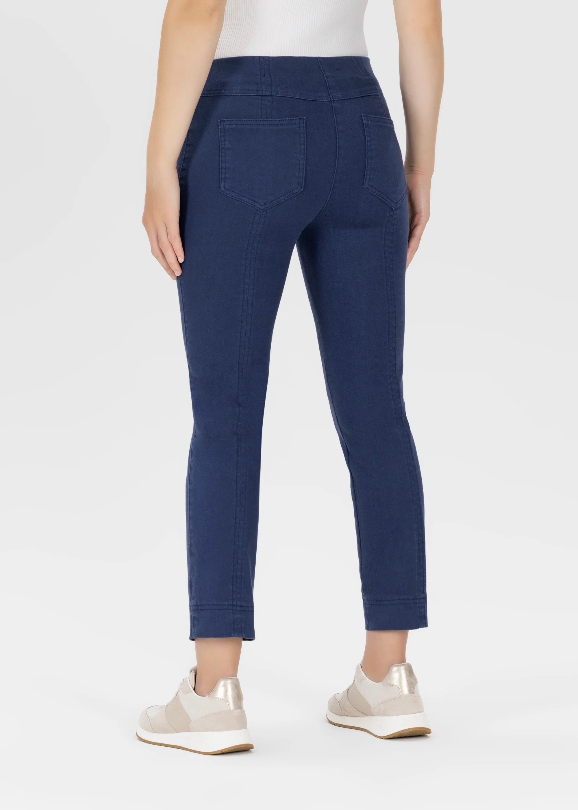 Stehmann Navy Cotton Trouser - IGOR - 680 - Image 6